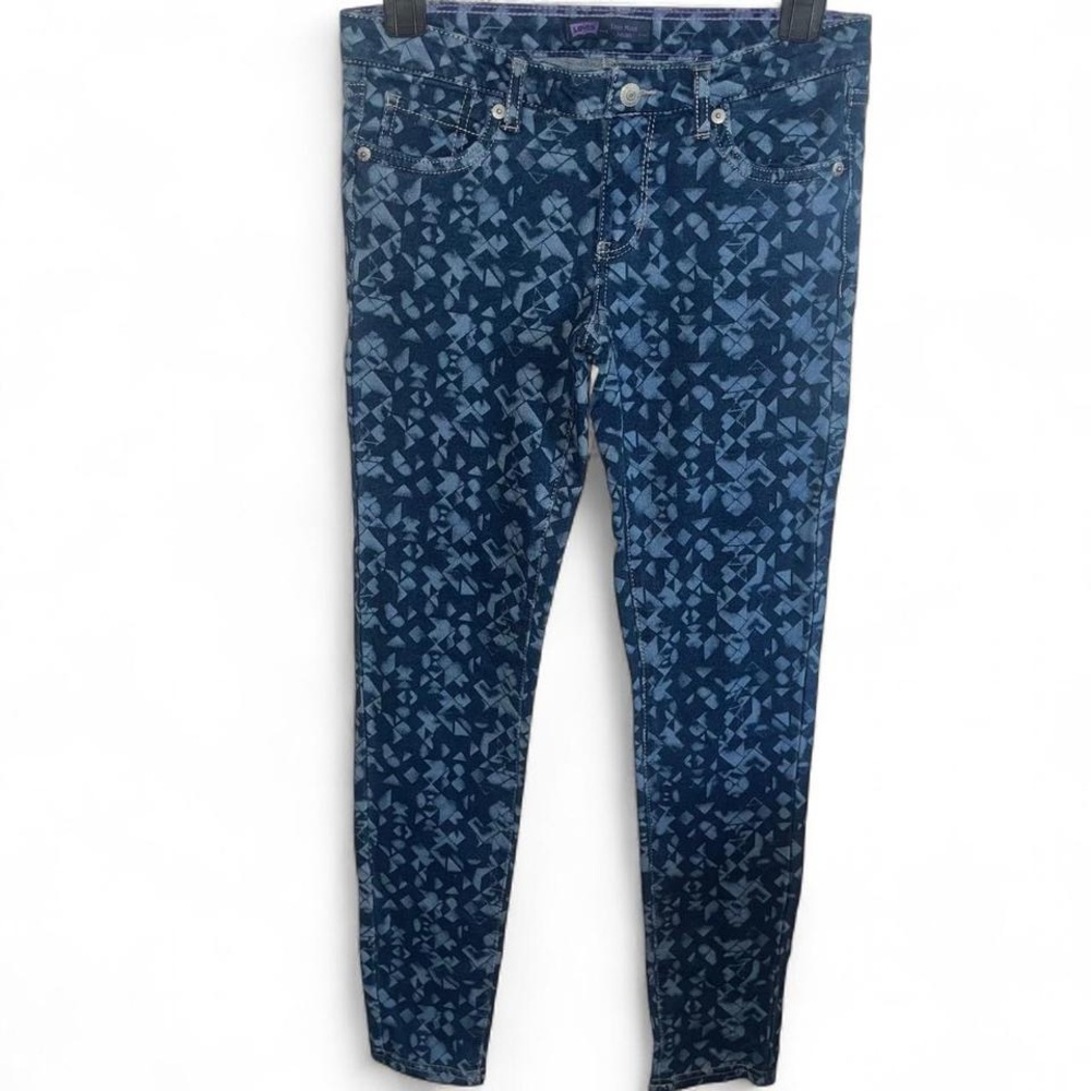 Levi's Kids Blue Patterned Knit Jean